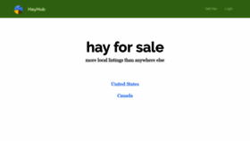 What Hayhub.com website looked like in 2018 (5 years ago)