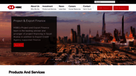 What Hsbcsaudi.com website looked like in 2018 (5 years ago)