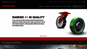 What Hamiltoncaster.com website looked like in 2018 (6 years ago)