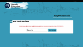 What Harc.marmara.edu.tr website looked like in 2018 (5 years ago)