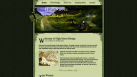 What Highsierradesign.com website looked like in 2018 (5 years ago)