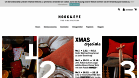 What Hookandeye.de website looked like in 2018 (5 years ago)