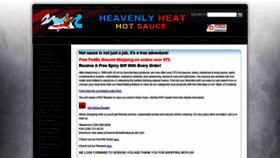 What Heavenlyheathotsauce.com website looked like in 2018 (5 years ago)