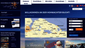 What Hohwacht.de website looked like in 2018 (5 years ago)