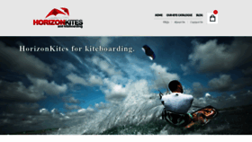 What Horizonkites.com website looked like in 2018 (5 years ago)