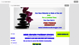 What Holistic-alternative-practioners.com website looked like in 2018 (5 years ago)