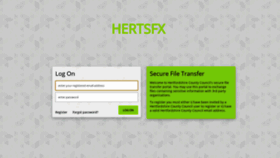 What Hertsfx.hertscc.gov.uk website looked like in 2018 (5 years ago)