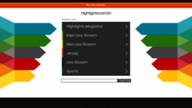 What Highlights.com.tn website looked like in 2019 (5 years ago)