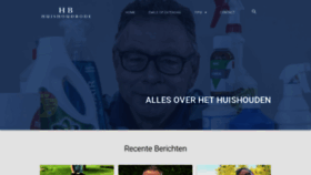 What Huishoudbode.nl website looked like in 2019 (5 years ago)