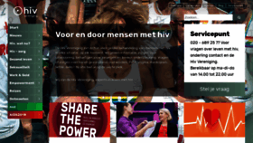 What Hivnet.org website looked like in 2019 (5 years ago)