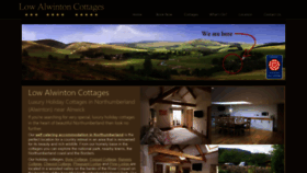 What Holidaycottageinnorthumberland.co.uk website looked like in 2019 (5 years ago)