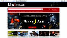 What Hobby4men.com website looked like in 2019 (5 years ago)