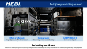 What Hebi.nl website looked like in 2019 (5 years ago)