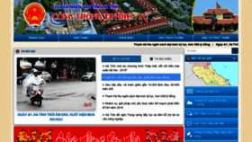 What Hatinh.gov.vn website looked like in 2019 (5 years ago)