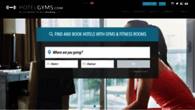 What Hotelgyms.com website looked like in 2019 (5 years ago)