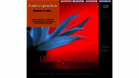 What Hexen-orakel.de website looked like in 2019 (5 years ago)
