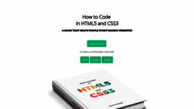 What Howtocodeinhtml.com website looked like in 2019 (5 years ago)