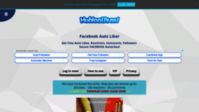 What Hublaalike.com website looked like in 2019 (5 years ago)