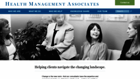 What Healthmanagement.com website looked like in 2019 (5 years ago)