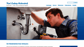 What Haberstroh-haustechnik.de website looked like in 2019 (5 years ago)