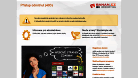 What Hostuju.cz website looked like in 2019 (6 years ago)