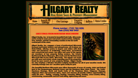 What Hilgartrealty.com website looked like in 2019 (5 years ago)