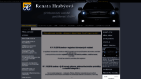 What Hrabyova.cz website looked like in 2019 (5 years ago)