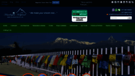 What Himalayanholylandtreks.com website looked like in 2019 (5 years ago)