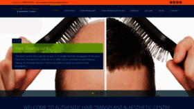 What Hairtransplantationpune.com website looked like in 2019 (5 years ago)