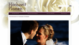 What Hochzeit-planen.info website looked like in 2019 (5 years ago)