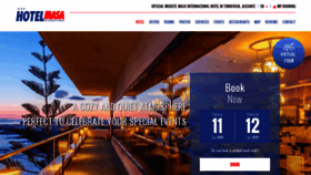 What Hotelmasa.com website looked like in 2019 (5 years ago)