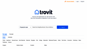 What Homes.trovit.co.uk website looked like in 2019 (5 years ago)