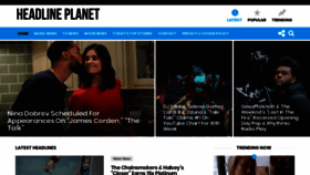What Headlineplanet.com website looked like in 2019 (5 years ago)