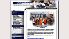 What Hdc.ca website looked like in 2019 (5 years ago)