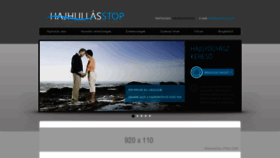What Hajhullasstop.hu website looked like in 2019 (5 years ago)