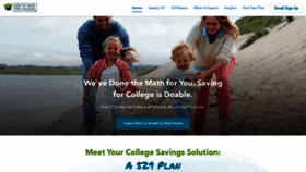 What Howtosaveforcollege.com website looked like in 2019 (5 years ago)