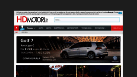 What Hdmotori.it website looked like in 2019 (5 years ago)