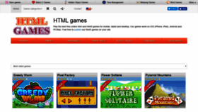 What Htmlgames.com website looked like in 2019 (5 years ago)