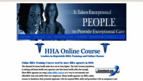 What Hhaonlinecourse.com website looked like in 2019 (5 years ago)