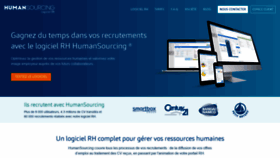 What Humansourcing.com website looked like in 2019 (5 years ago)