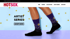 What Hotsox.com website looked like in 2019 (5 years ago)