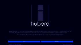 What Hubard.com website looked like in 2019 (5 years ago)
