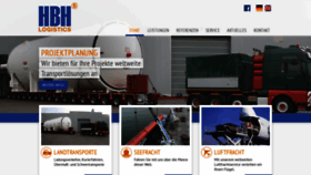 What Hbh-logistics.com website looked like in 2019 (5 years ago)