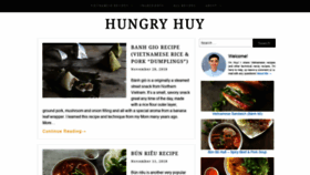 What Hungryhuy.com website looked like in 2019 (5 years ago)