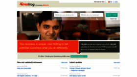 What Hotfrog.in website looked like in 2019 (6 years ago)