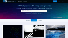 What Hdwallpapers.net website looked like in 2019 (5 years ago)
