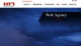What Hangar17.com website looked like in 2019 (5 years ago)