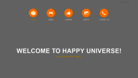 What Happyuniverse.com website looked like in 2019 (5 years ago)
