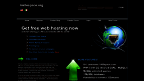 What Hellospace.org website looked like in 2019 (5 years ago)