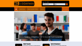 What Hizliogretmen.com website looked like in 2019 (5 years ago)